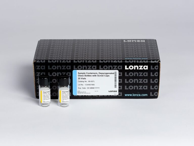 Sample Vial, Pyrogen-Free 25/Kit