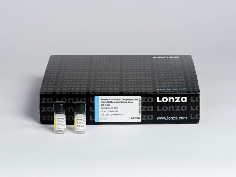 Sample Vial, Pyrogen-Free 100/Kit